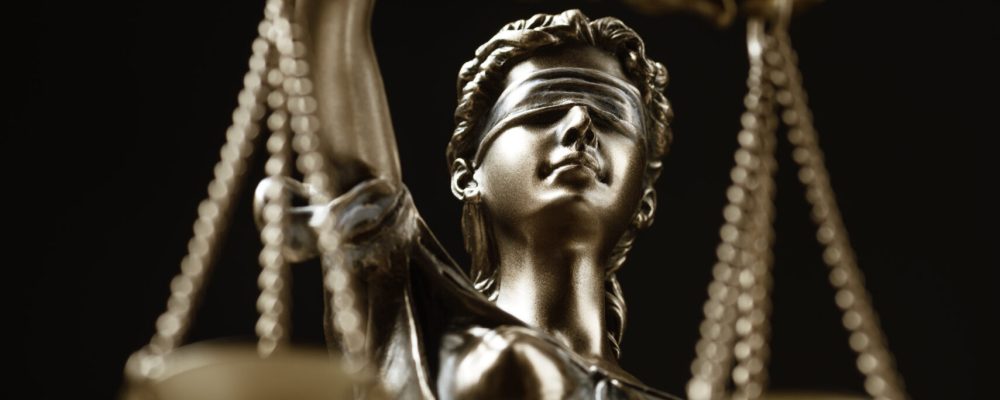 Themis Statue Justice Scales Law Lawyer Concept.